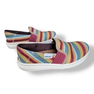 Ariat Ryder Old Muted Serape Shoe Women's Loafer Slip On Size 6B Coastal Cowgirl